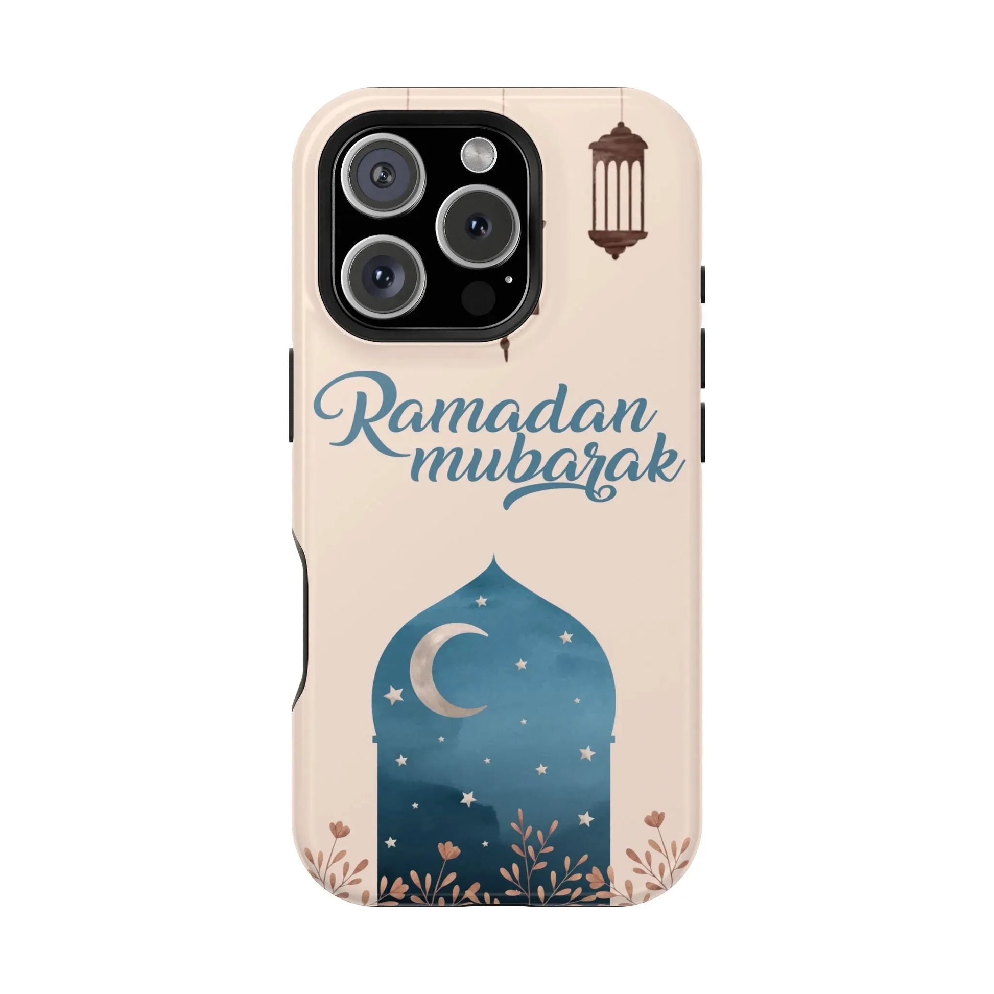 Ramadan Mubarak Design - Iphone Magnetic Tough Case book cover
