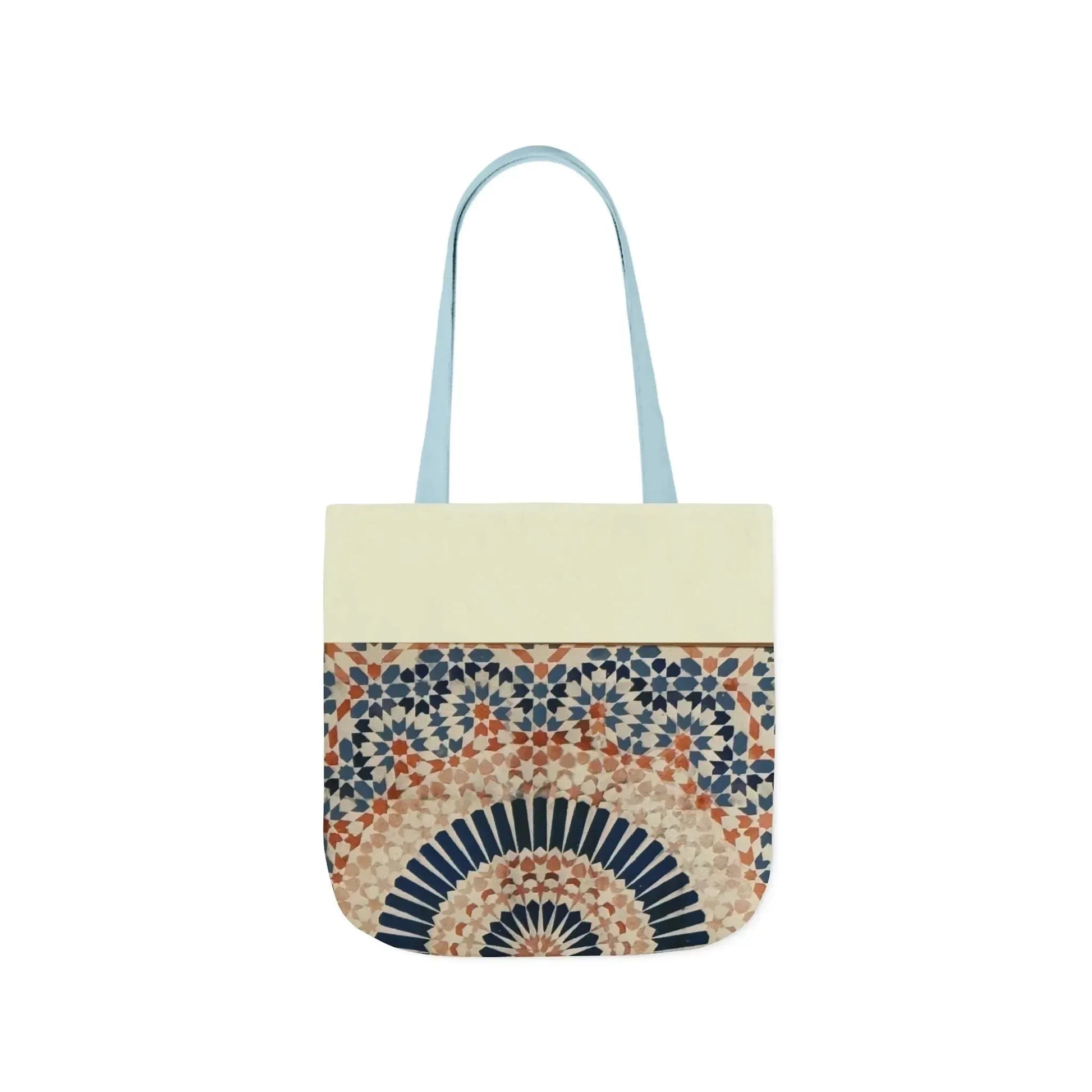 Moroccan Design Tote Bag, 3-Color Straps book cover