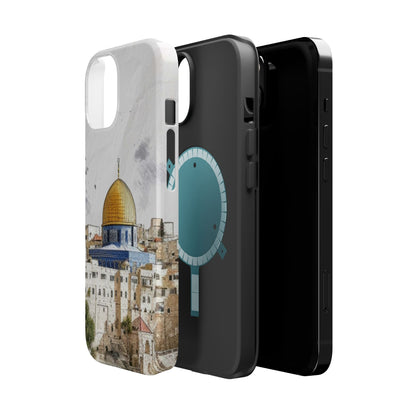 Jerusalem City  2 Design Iphone Magnetic Tough Case