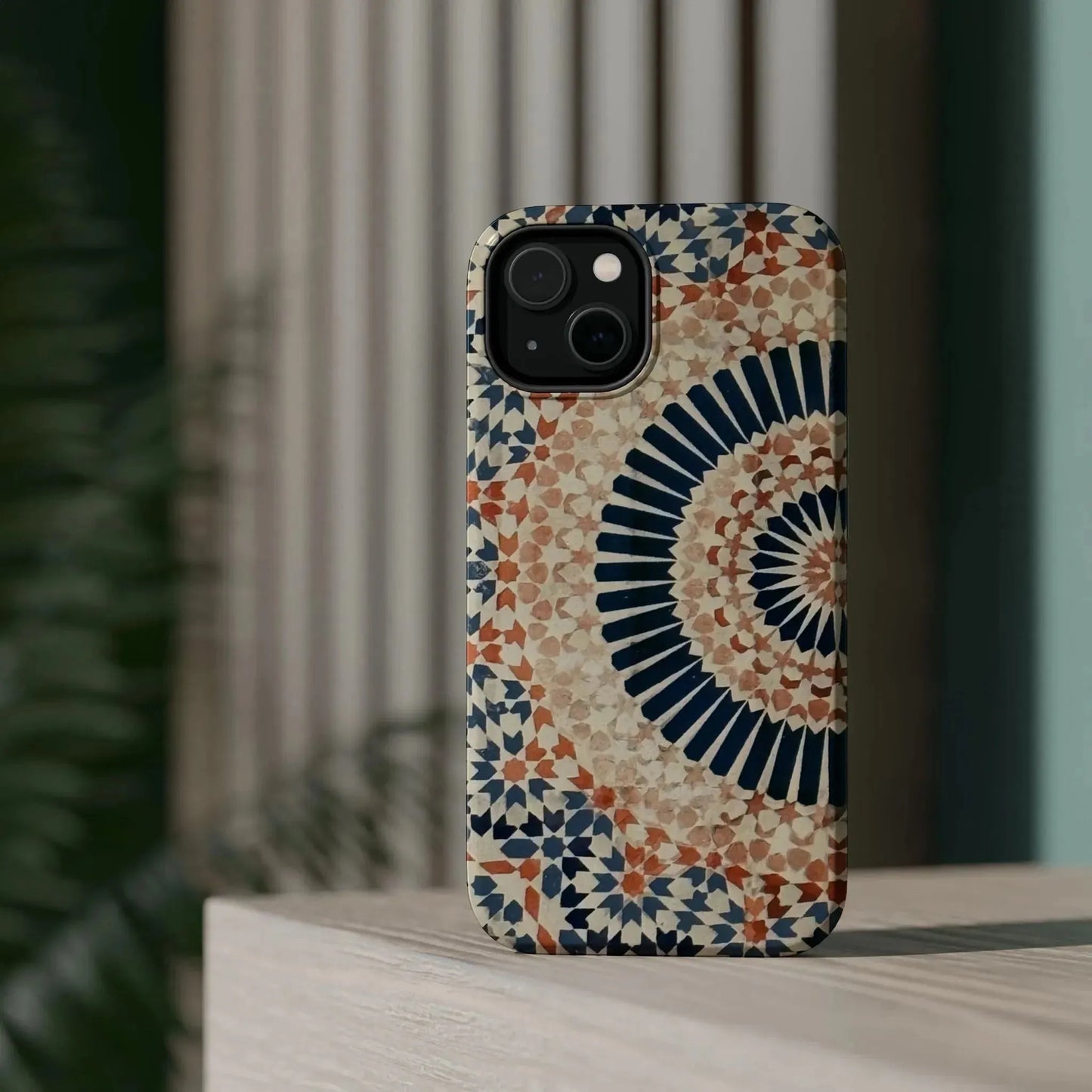 Moroccan Design Iphone Magnetic Tough Cases book cover