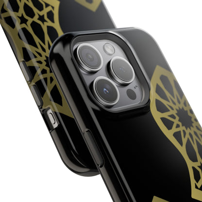 Grey and Gold Sandala Design Iphone Magnetic Tough Cases