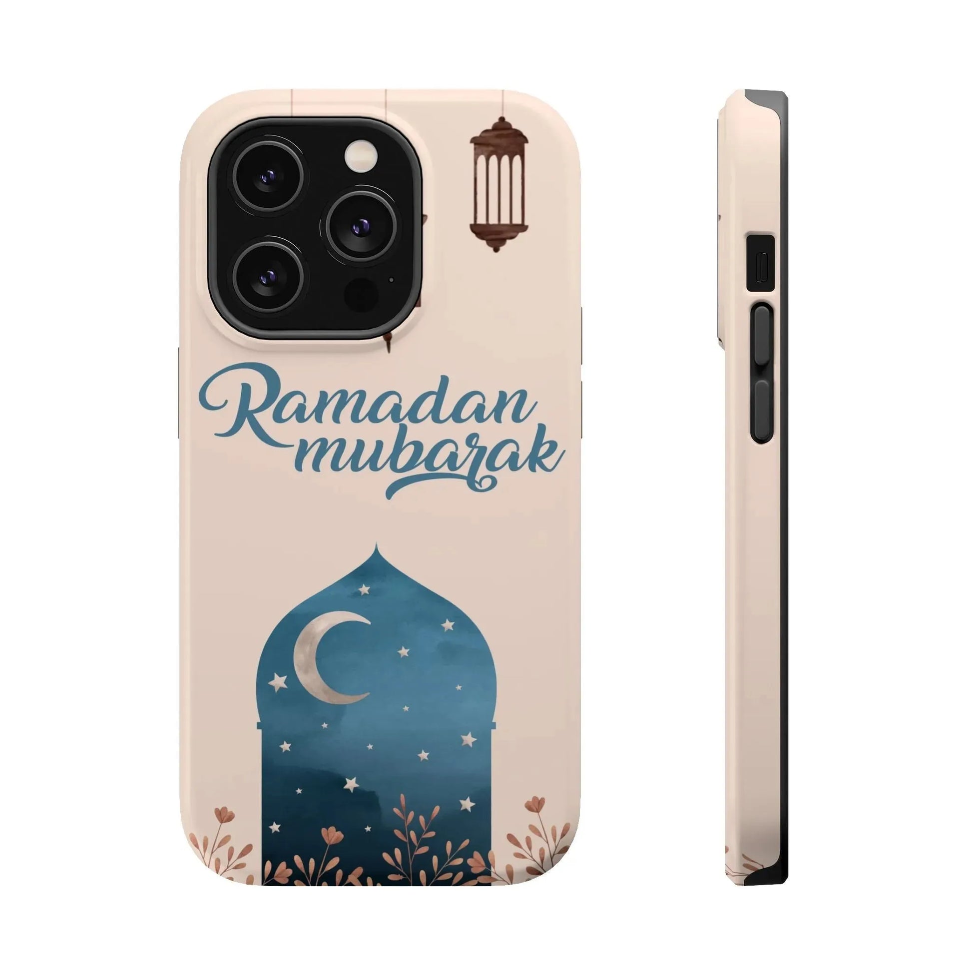 Ramadan Mubarak Design - Iphone Magnetic Tough Case book cover