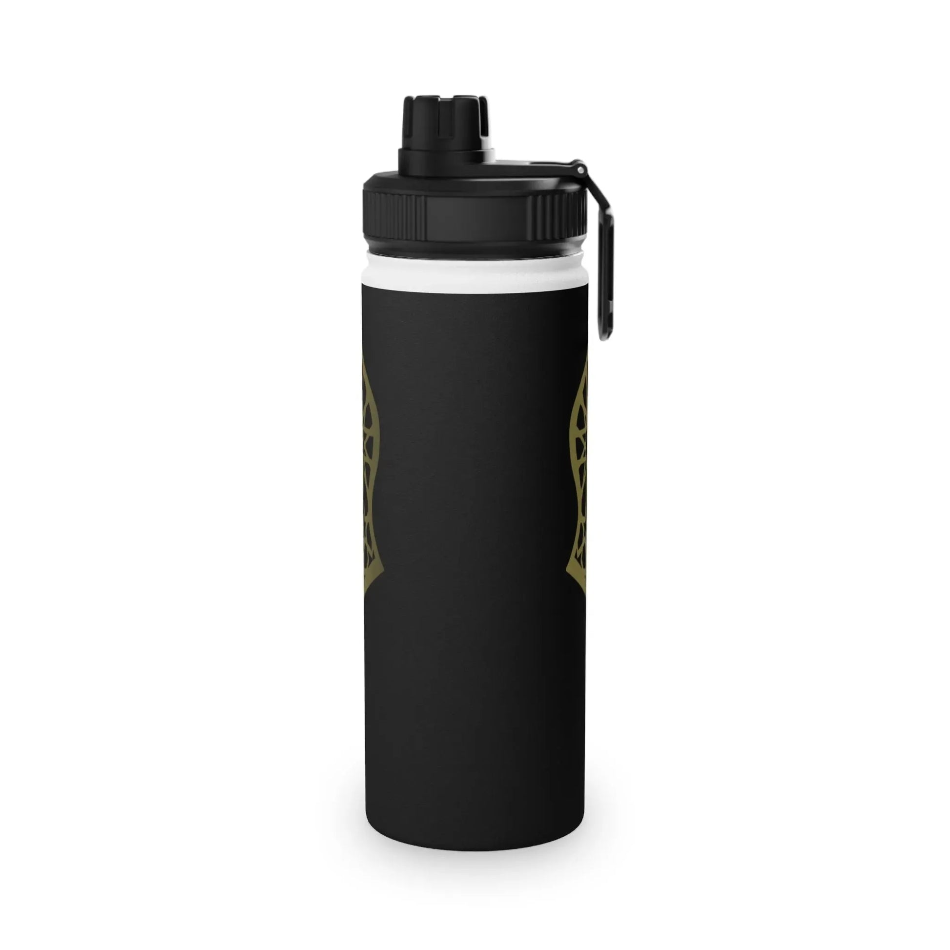 Sandala Stylish Stainless Steel Water Bottle with Sports Lid book cover
