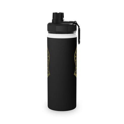 Sandala Stylish Stainless Steel Water Bottle with Sports Lid book cover