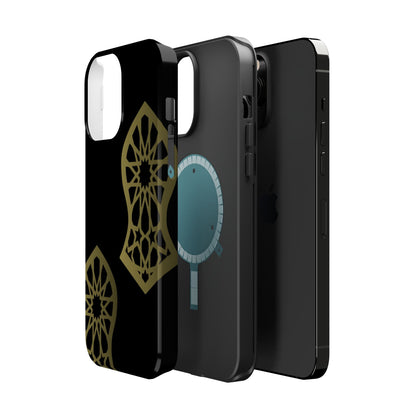 Grey and Gold Sandala Design Iphone Magnetic Tough Cases
