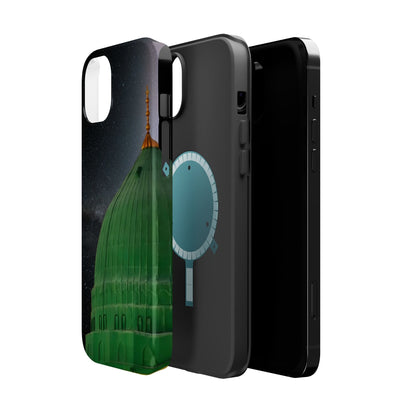 Green Dome  Design Iphone Magnetic Tough Cases