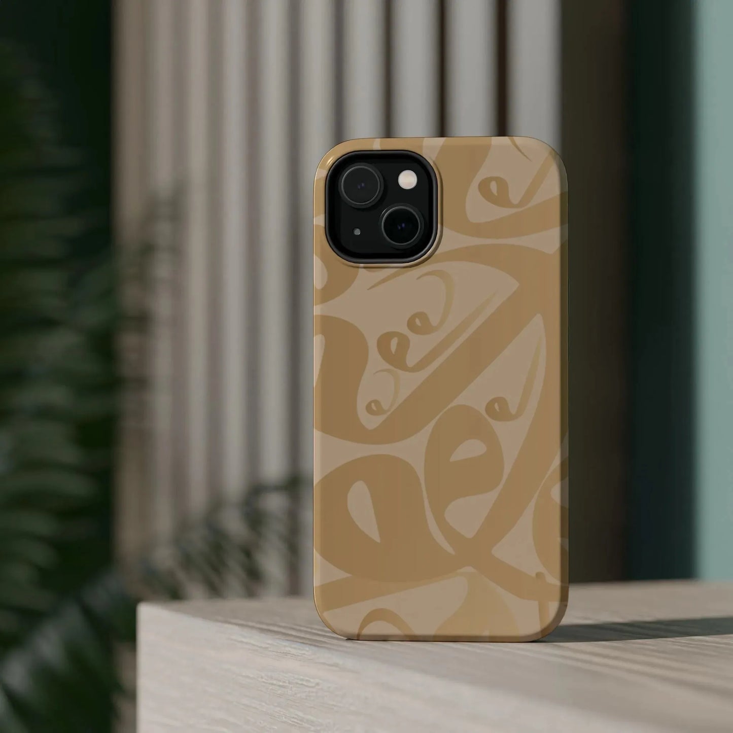 Waw " Design - Iphone Magnetic Tough Case book cover