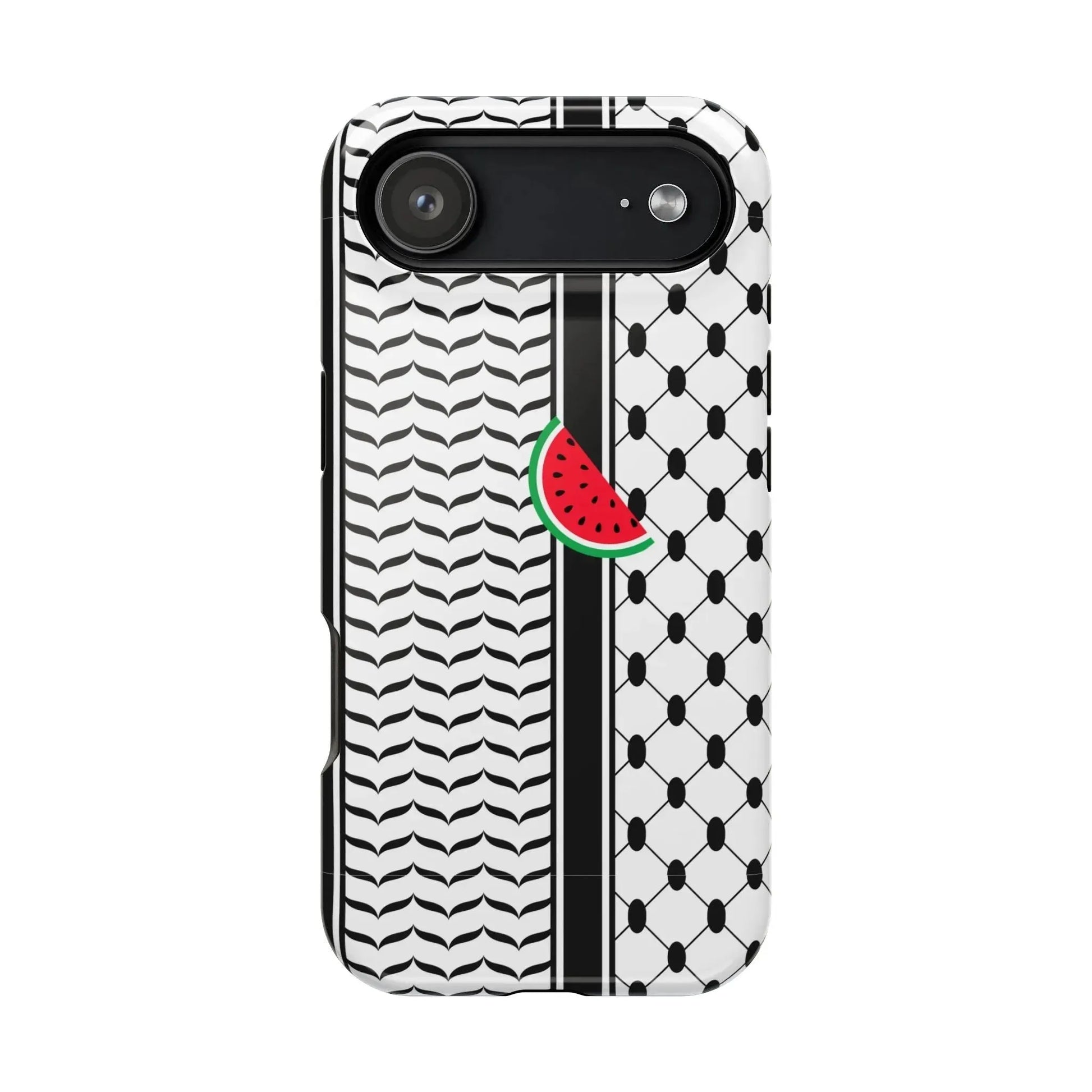 Kufieh Geometric Design Iphone Magnetic Tough Case book cover