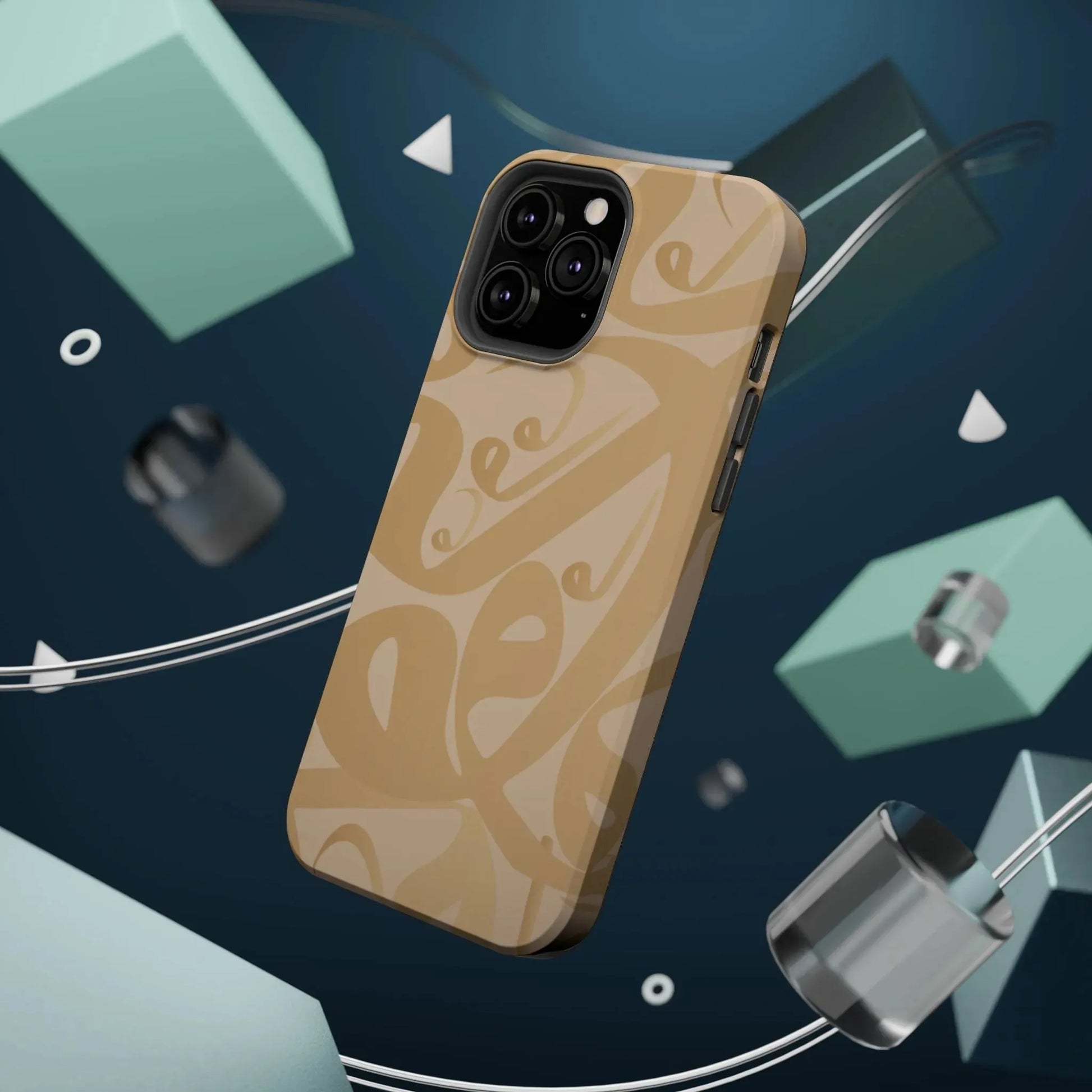 Waw " Design - Iphone Magnetic Tough Case book cover