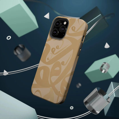 Waw " Design - Iphone Magnetic Tough Case book cover