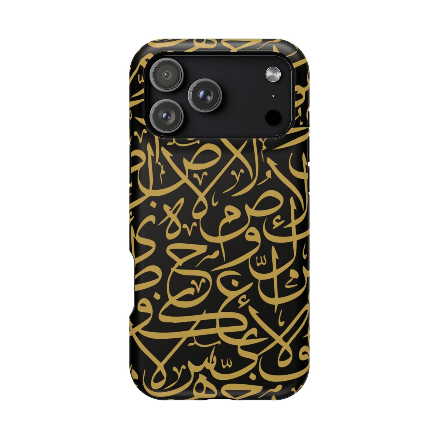 Black and Gold Arabic Letters  Iphone Magnetic Tough Cases