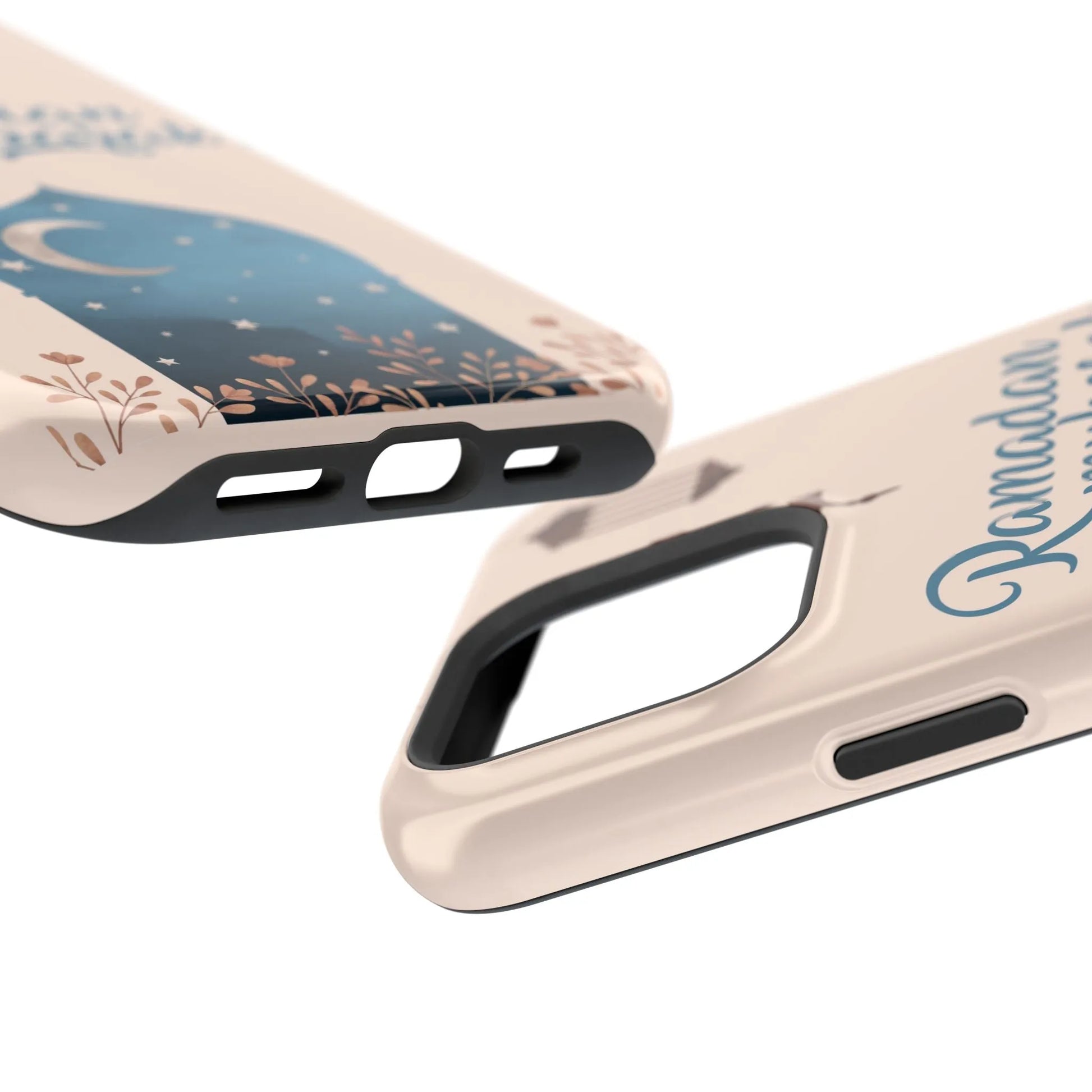 Ramadan Mubarak Design - Iphone Magnetic Tough Case book cover