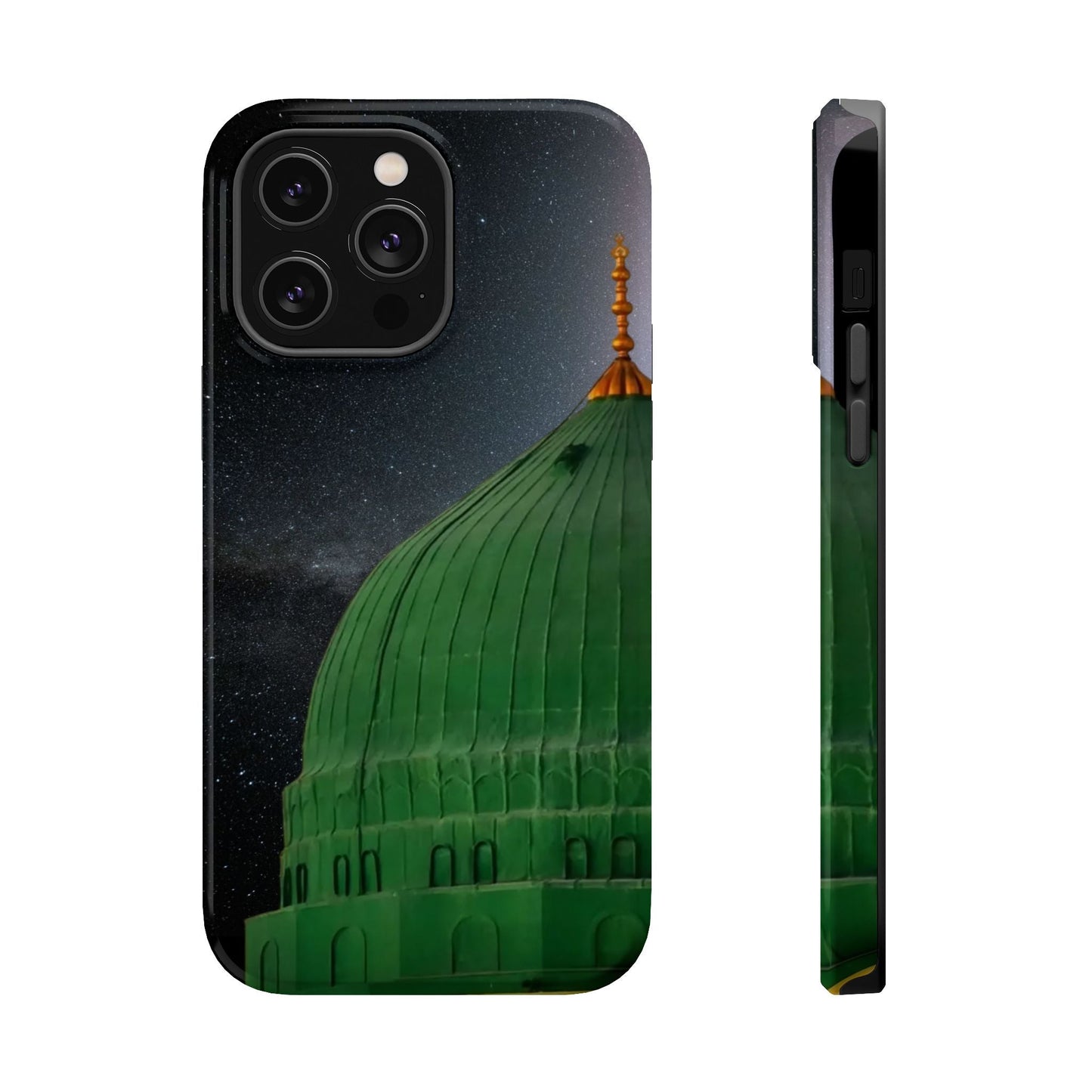 Green Dome  Design Iphone Magnetic Tough Cases