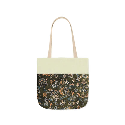 Rawdah Canvas Tote Bag, 3-Color Straps book cover