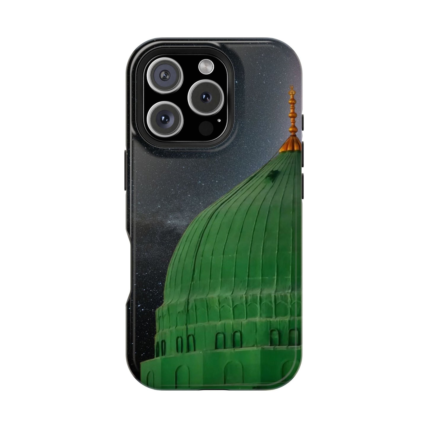 Green Dome  Design Iphone Magnetic Tough Cases