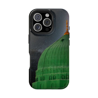 Green Dome  Design Iphone Magnetic Tough Cases