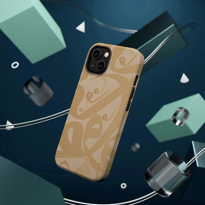 Waw " Design - Iphone Magnetic Tough Case book cover