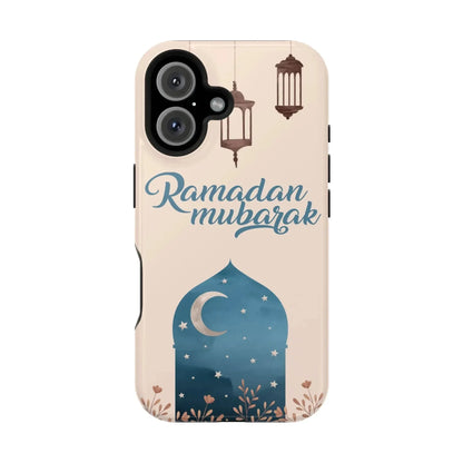 Ramadan Mubarak Design - Iphone Magnetic Tough Case book cover