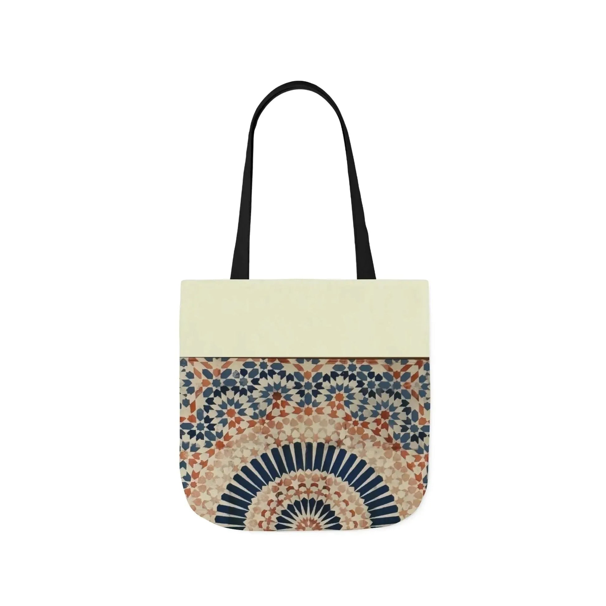 Moroccan Design Tote Bag, 3-Color Straps book cover