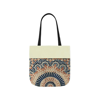 Moroccan Design Tote Bag, 3-Color Straps book cover