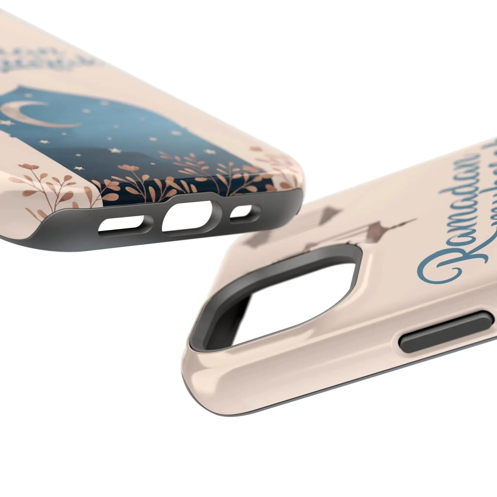 Ramadan Mubarak Design - Iphone Magnetic Tough Case book cover