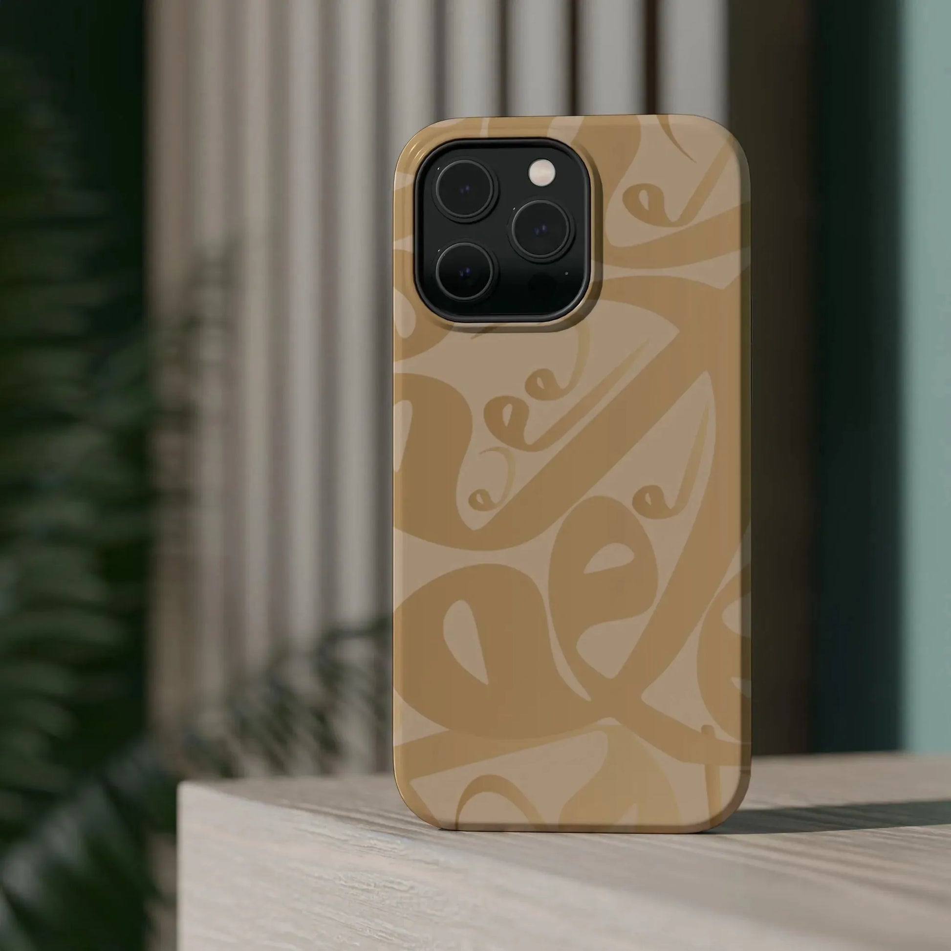 Waw " Design - Iphone Magnetic Tough Case book cover