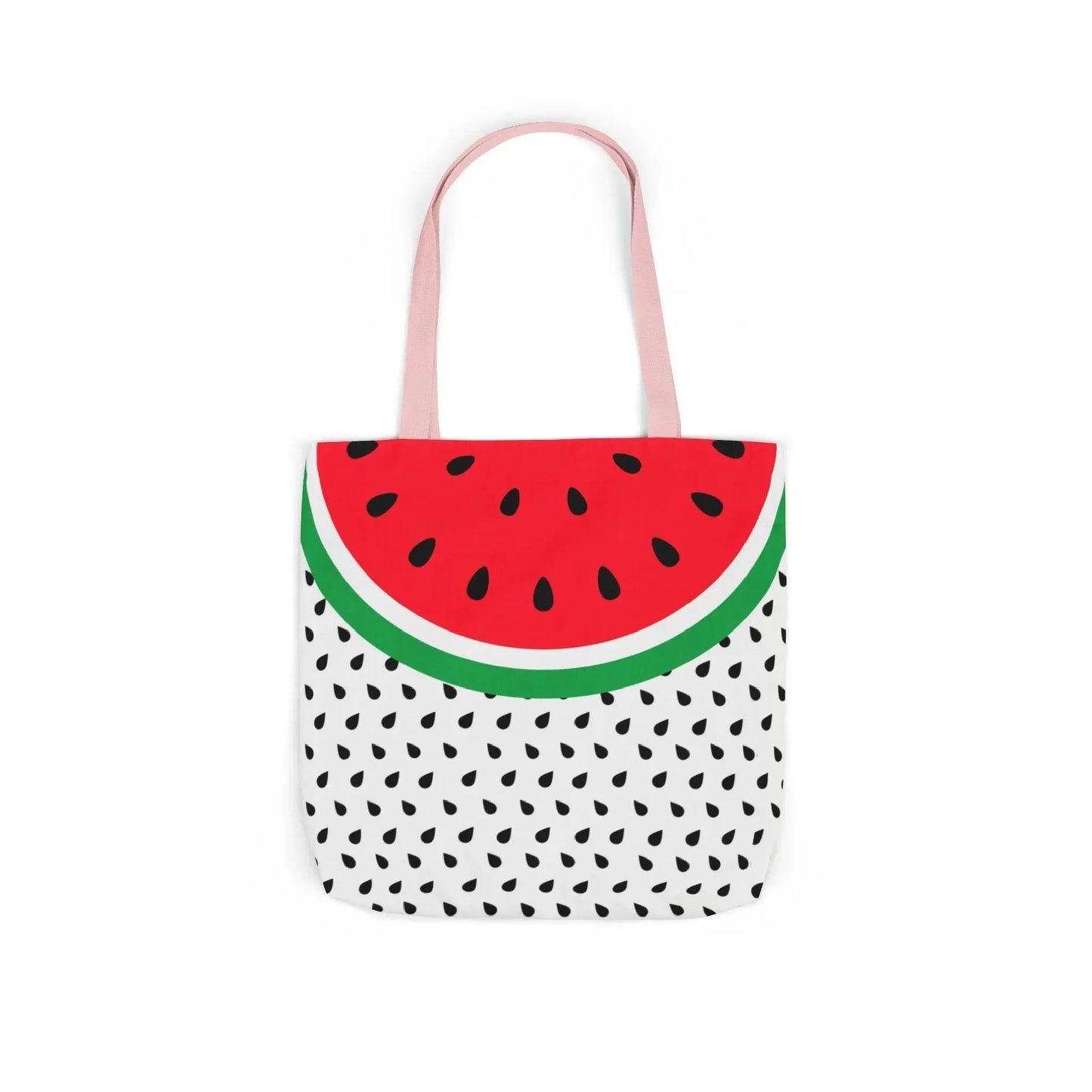 Watermelon Canvas Tote Bag, 2-Color Straps book cover