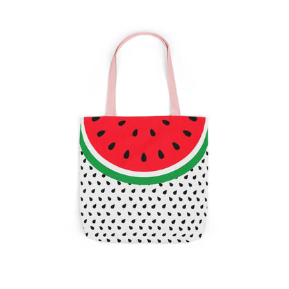 Watermelon Canvas Tote Bag, 2-Color Straps book cover