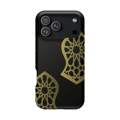 Grey and Gold Sandala Design Iphone Magnetic Tough Cases