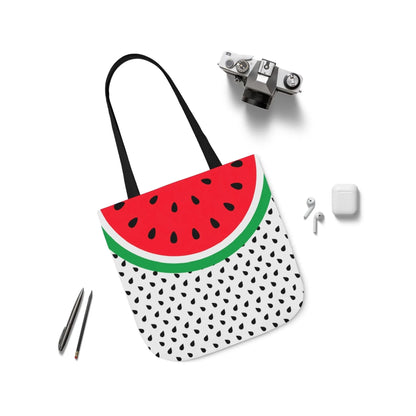 Watermelon Canvas Tote Bag, 2-Color Straps book cover