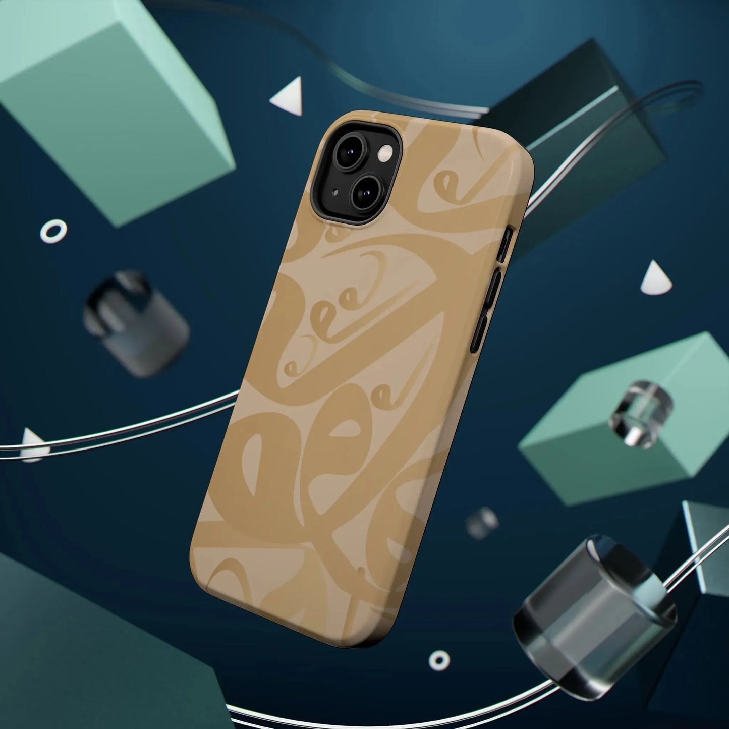 Waw " Design - Iphone Magnetic Tough Case book cover