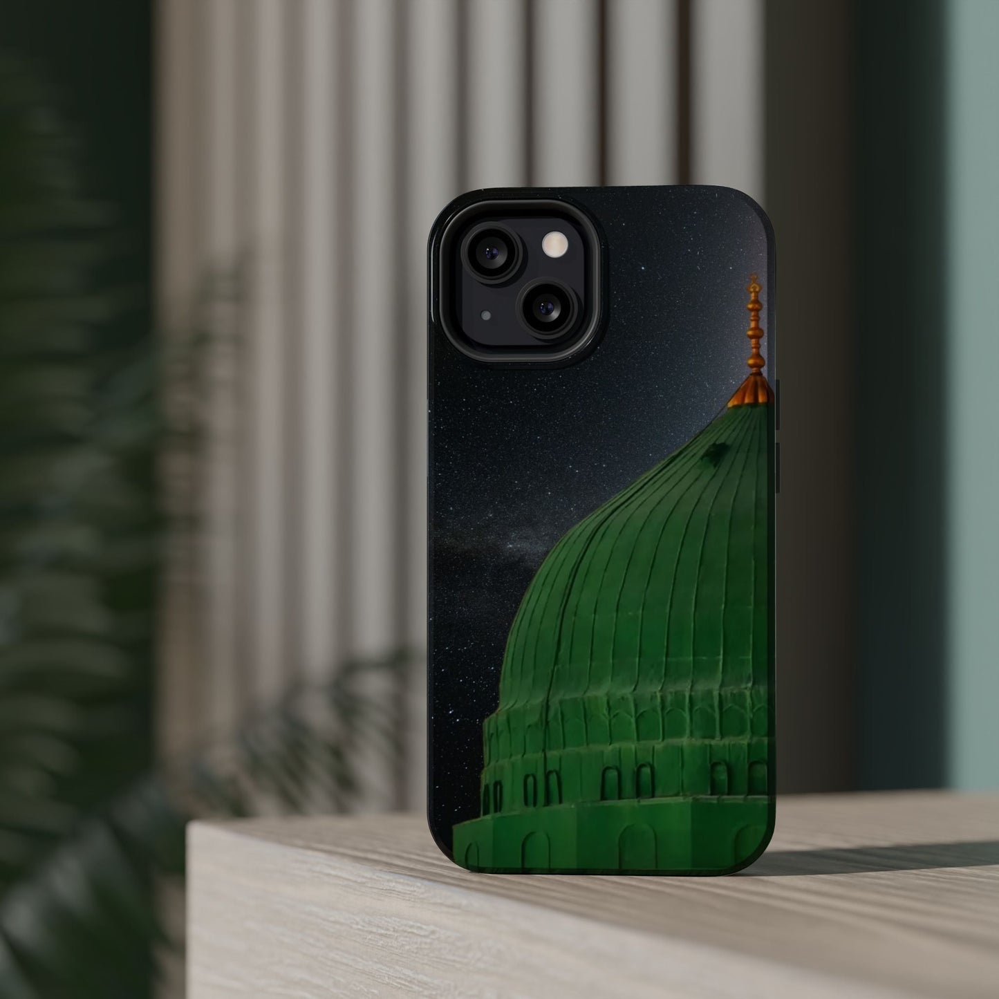Green Dome  Design Iphone Magnetic Tough Cases