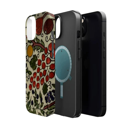 Jerusalem City Fruits Design Iphone Magnetic Tough Case book cover