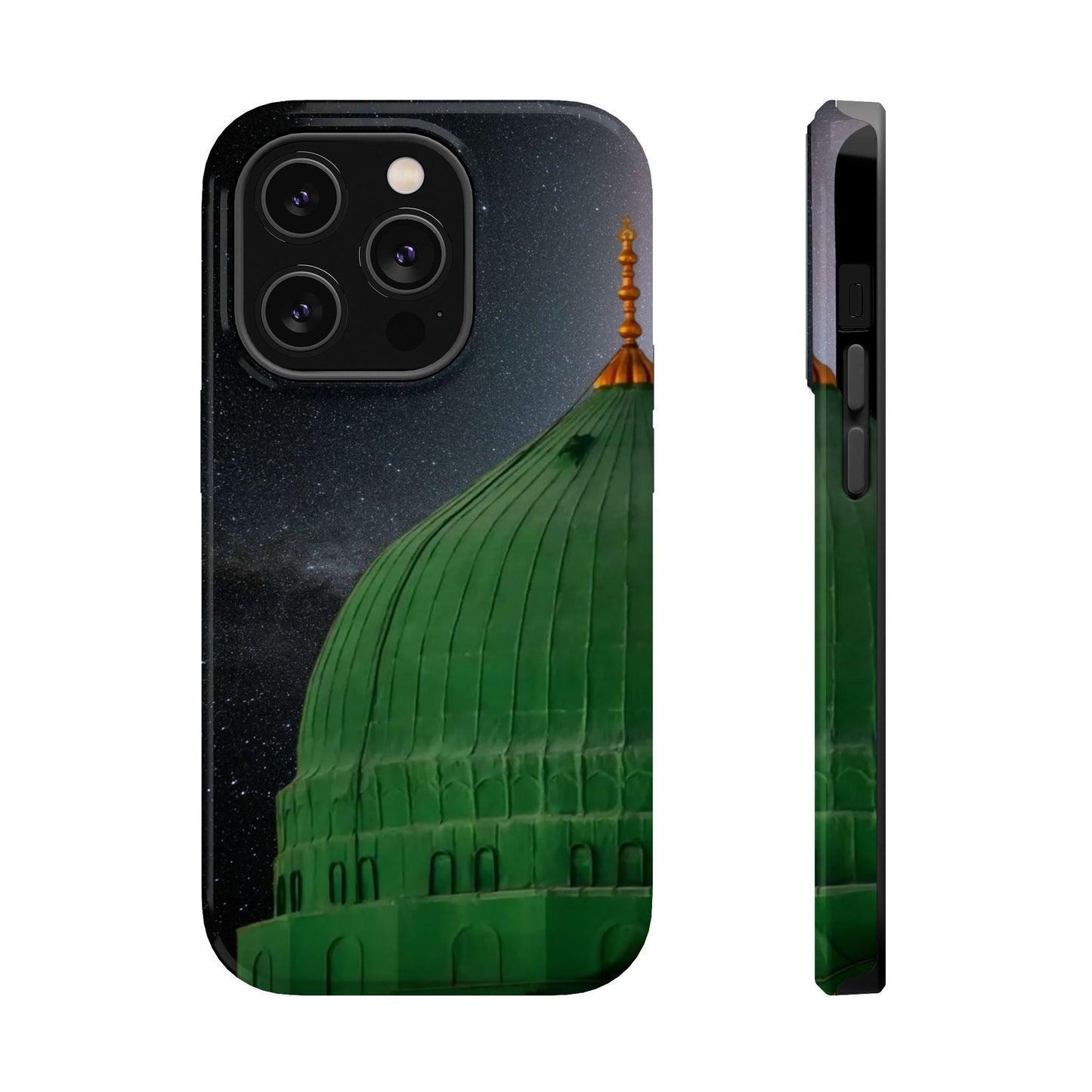 Green Dome  Design Iphone Magnetic Tough Cases
