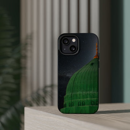 Green Dome  Design Iphone Magnetic Tough Cases