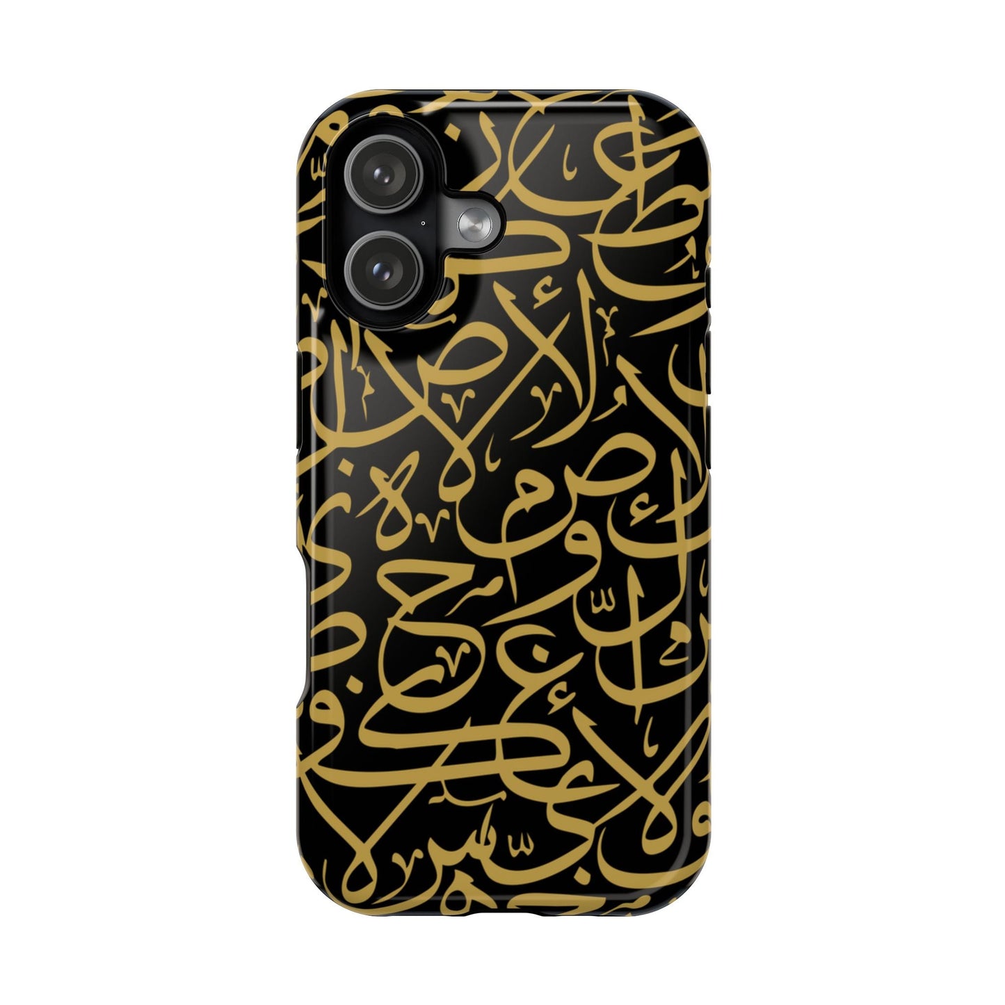 Black and Gold Arabic Letters  Iphone Magnetic Tough Cases