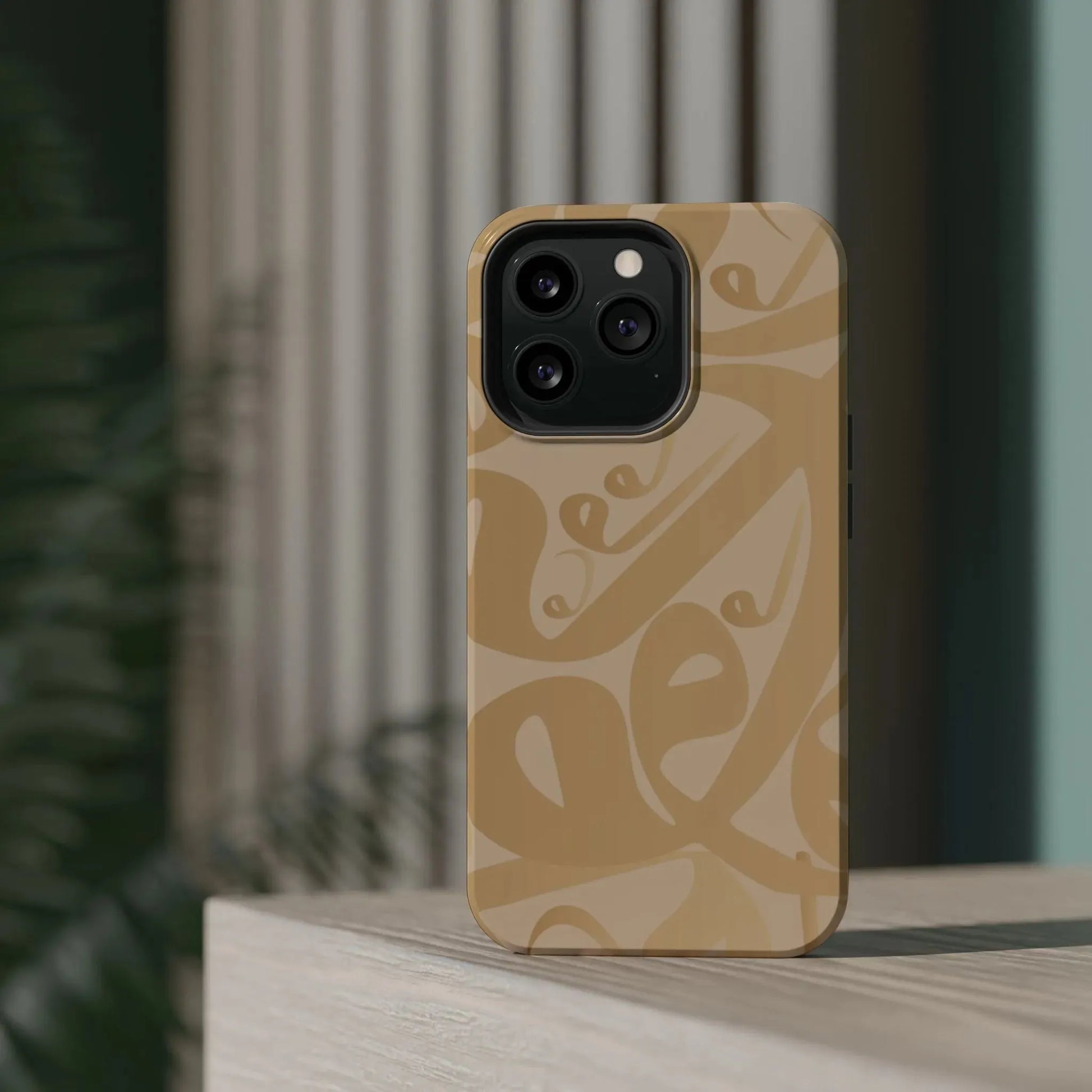 Waw " Design - Iphone Magnetic Tough Case book cover