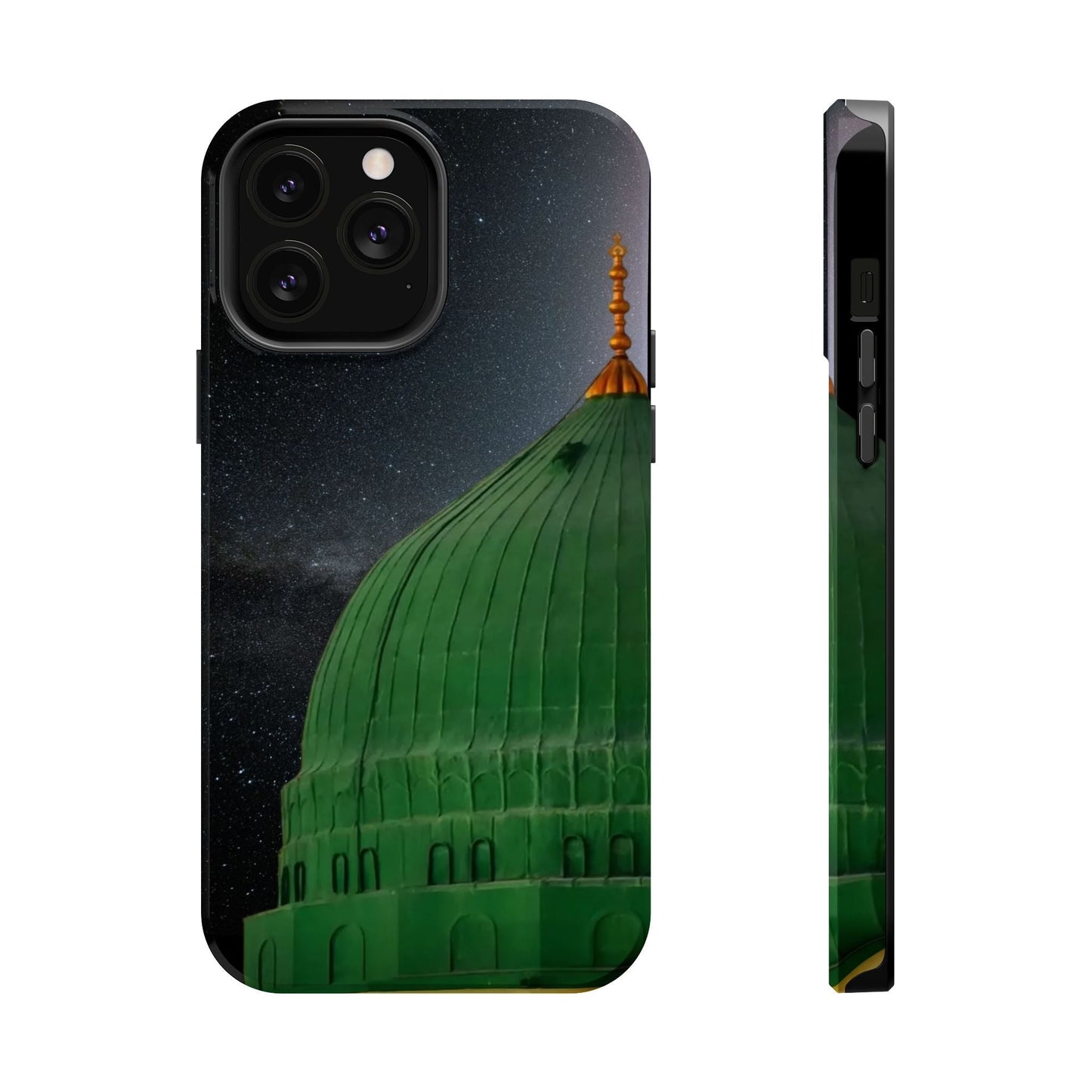 Green Dome  Design Iphone Magnetic Tough Cases