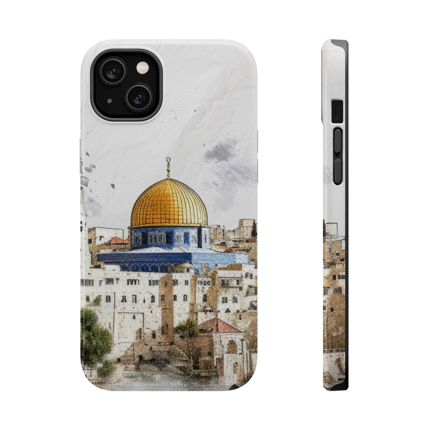 Jerusalem City  2 Design Iphone Magnetic Tough Case