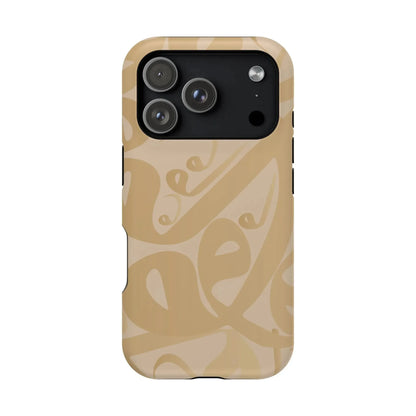 Waw " Design - Iphone Magnetic Tough Case book cover
