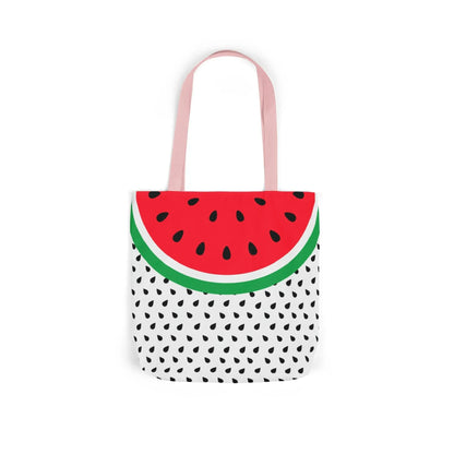 Watermelon Canvas Tote Bag, 2-Color Straps book cover