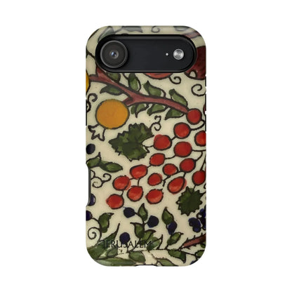 Jerusalem City Fruits Design Iphone Magnetic Tough Case book cover