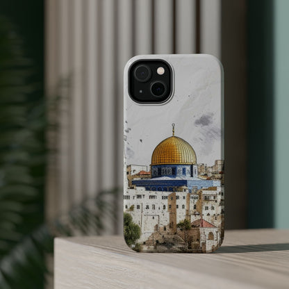 Jerusalem City  2 Design Iphone Magnetic Tough Case