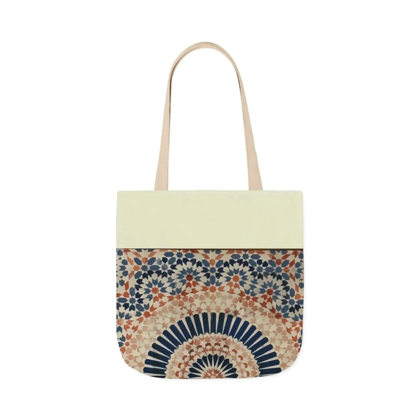 Moroccan Design Tote Bag, 3-Color Straps book cover