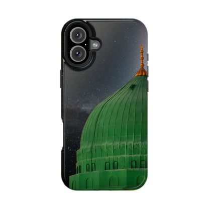 Green Dome  Design Iphone Magnetic Tough Cases