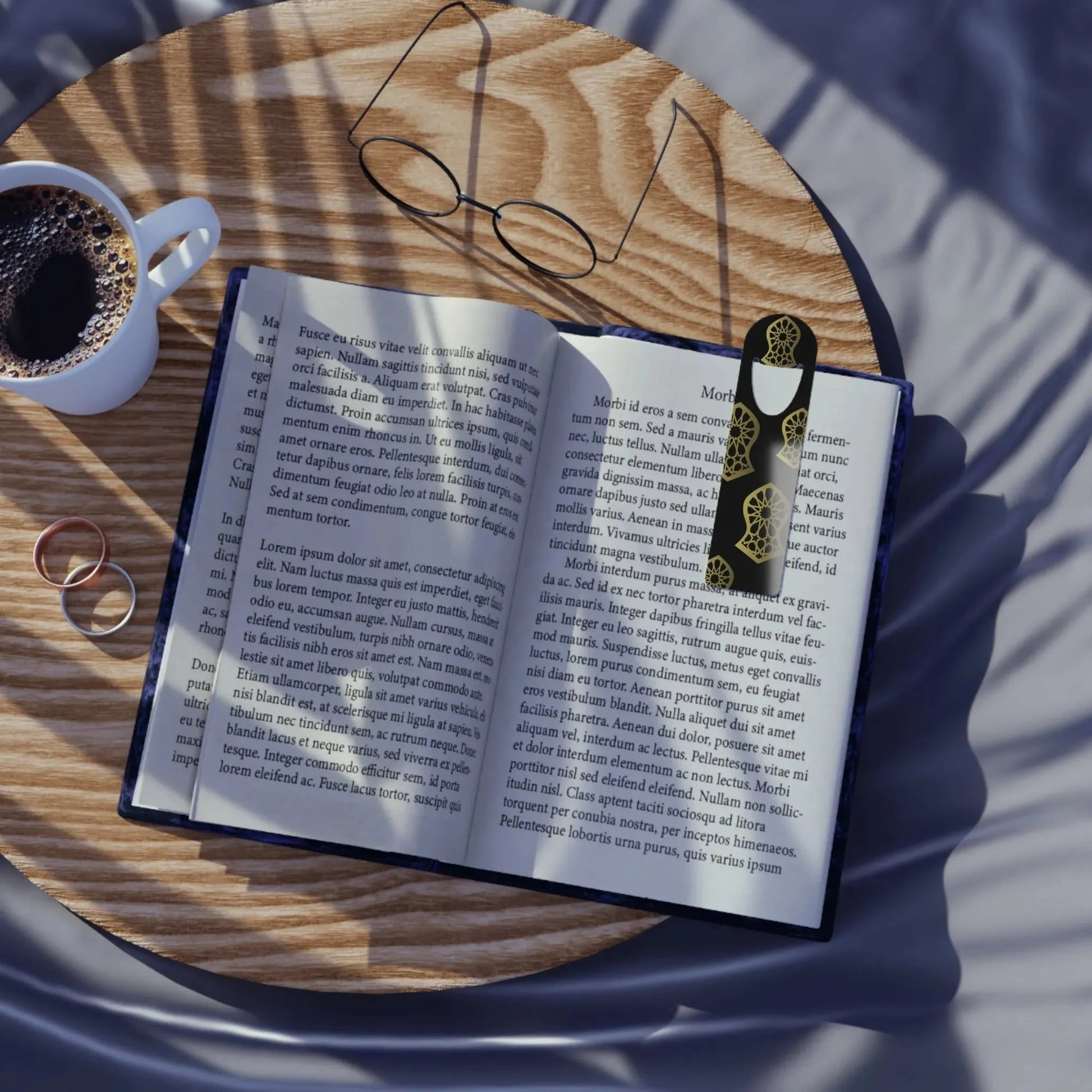 Sandala Bookmark - Stylish Metal Page Holder book cover