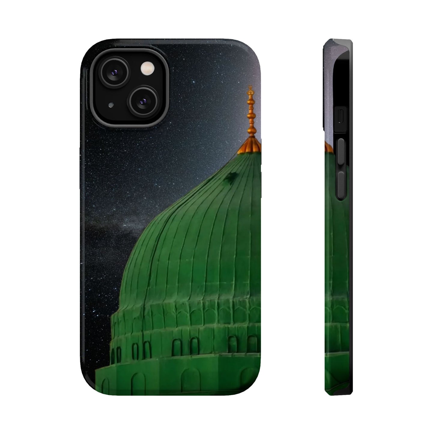 Green Dome  Design Iphone Magnetic Tough Cases