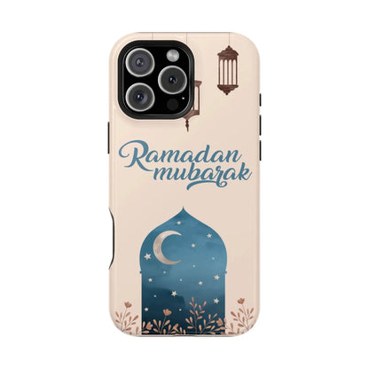 Ramadan Mubarak Design - Iphone Magnetic Tough Case book cover