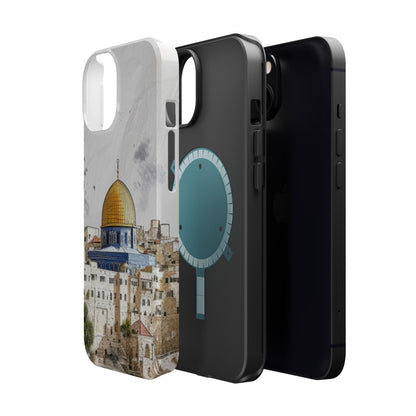 Jerusalem City  2 Design Iphone Magnetic Tough Case