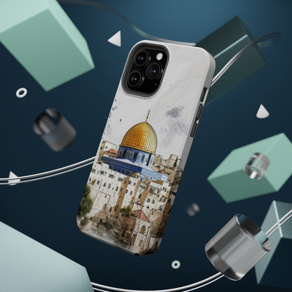 Jerusalem City  2 Design Iphone Magnetic Tough Case